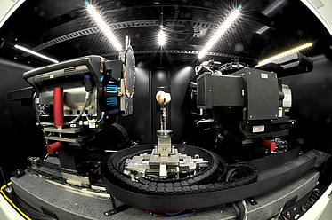 Innenansicht Röntgenmikroskop