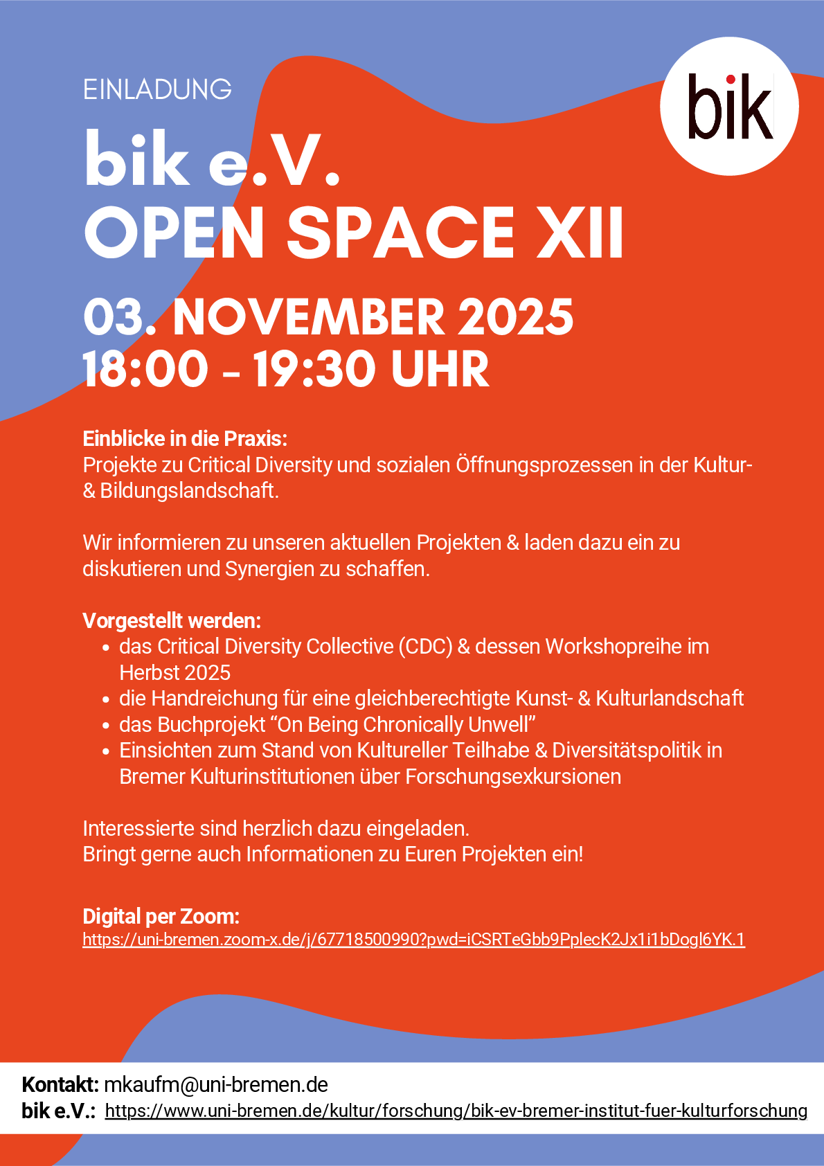 Postererstellung: Ina Prasse