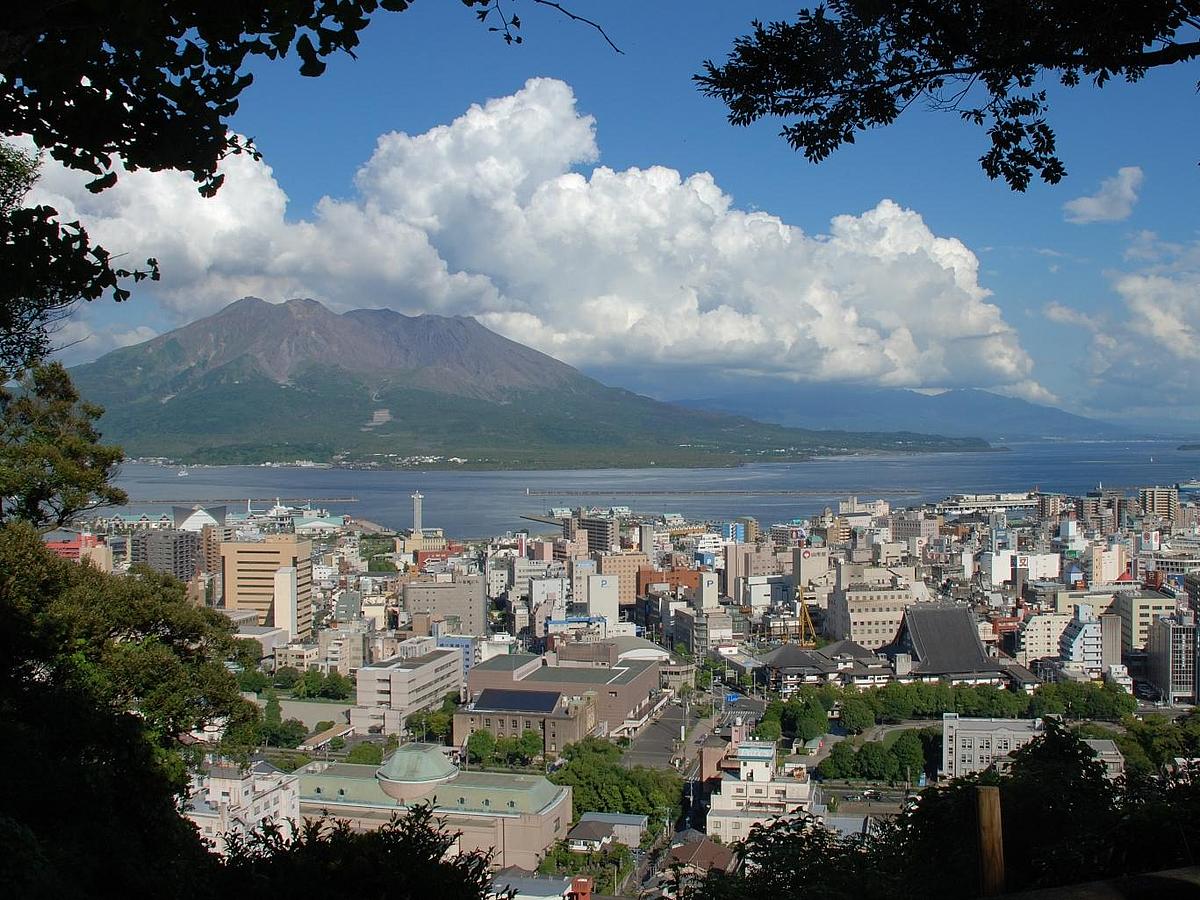 Vulkan Sakurajima, Japan
