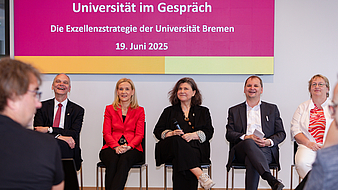 von links: Ralph Bruder, Jutta Günther, Irene Strebl, Michal Kucera, Frauke Meyer