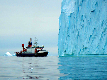 Polarstern in der Westantarktis