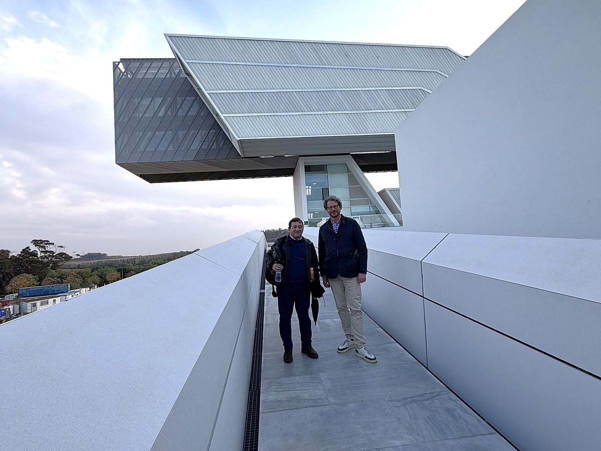 Prof. Calliess und Prof. Hatzimihail, Universität Zypern