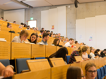 Hörsaal Fachbereich Rechtswissenschaft