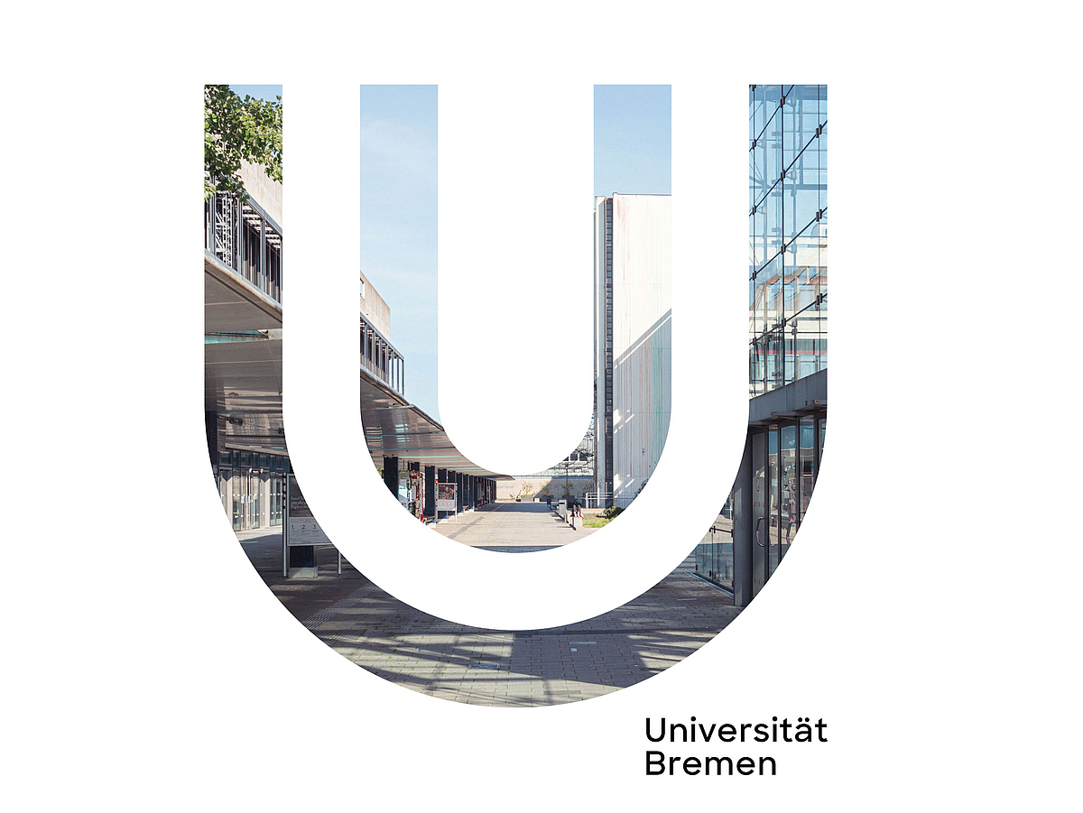 Offen seit 1971 Uni U und Schriftzug "Universität Bremen"