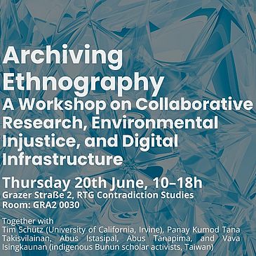 Workshop Poster "Archiving Ethnography"