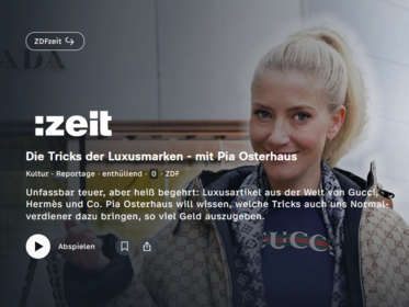 Startbild Dokumentation Luxusmarken