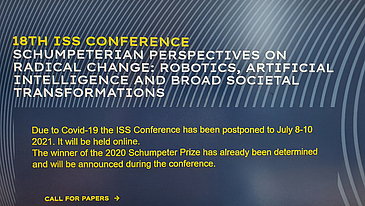 Invetation for the ISS Conference 2021