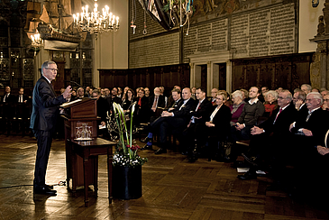 Neujahrsempfang der unifreunde in der Oberen Rathaushalle