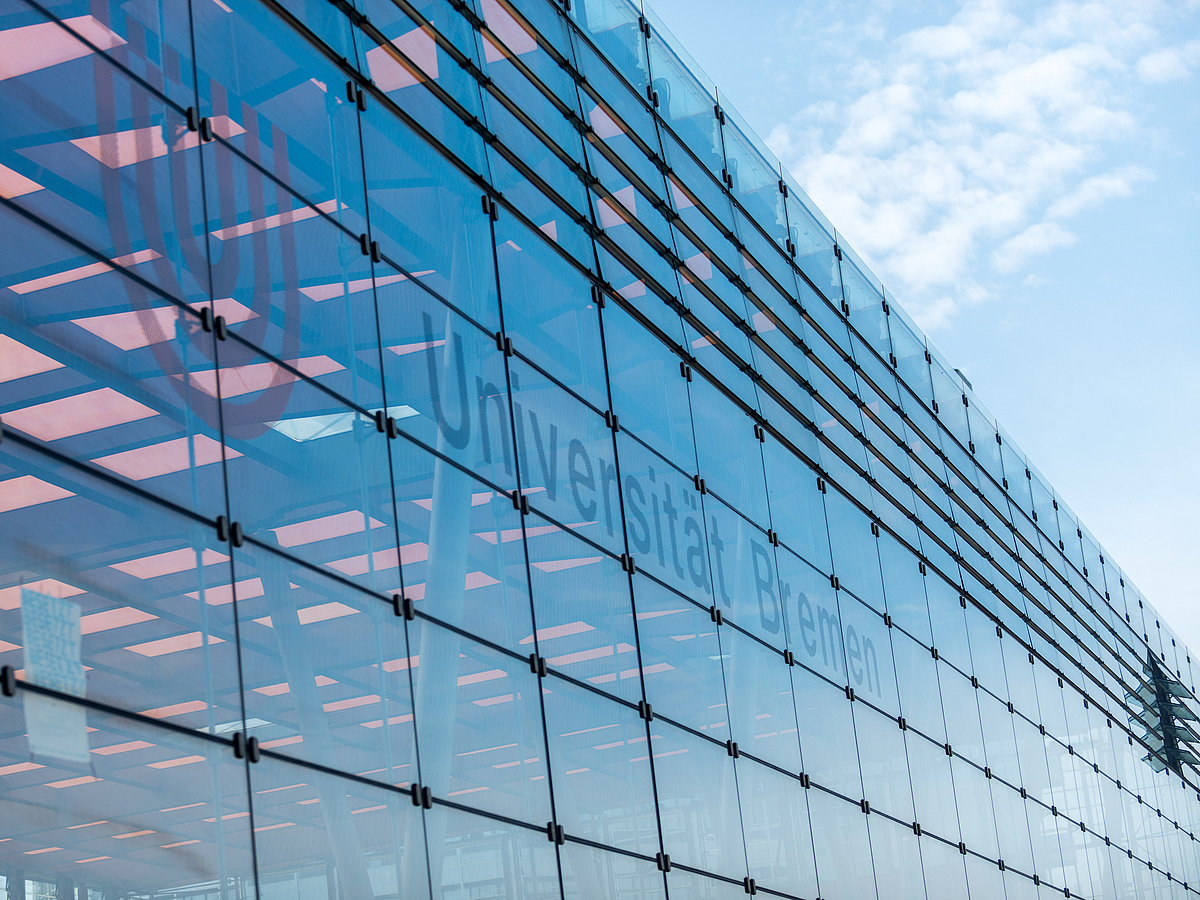 Ansicht der Glashalle der Universität Bremen