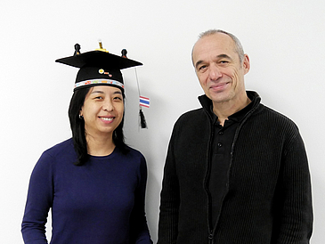 Supara Grudpan with her Supervisor Prof. Rainer Malaka