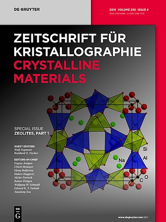 Cover Z. Kristallogr. 230(o4) (2015)