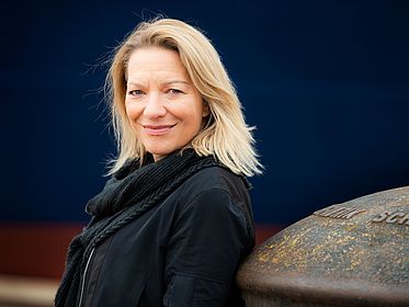 Porträt von Antje Boetius in Lloyd Werft, Bremerhaven