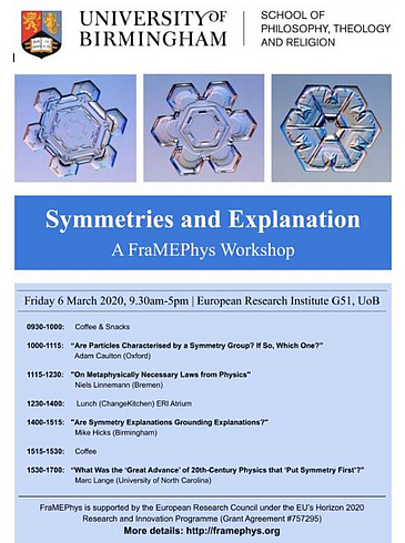 Workshop Birmingham Conference Poster