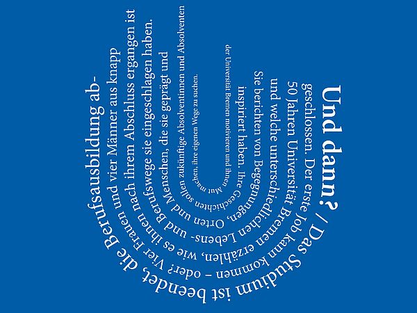 Das Jahresthema „Und dann? Wege nach dem Studium“ ist auch online verfügbar.