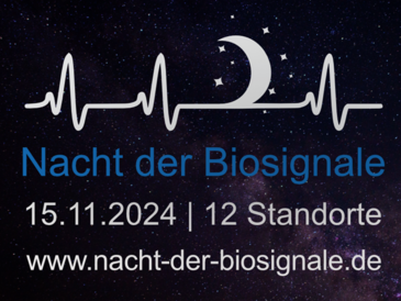 Banner für die Biosignale Veranstaltung