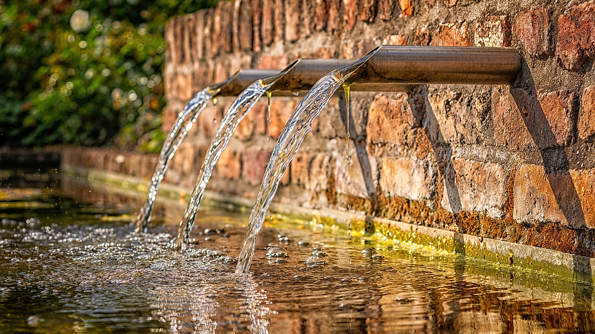 Trinkwasser aus Brunnen