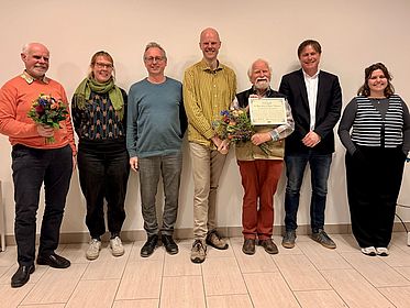 Bisheriger und neu gewählter Vorstand des Naturwissenschaftlichen Vereins Bremen