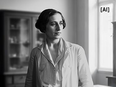 Ki-generiertes Portät von Käthe Beutler