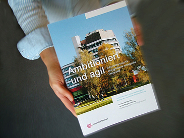 Cover des Exzellenz-Antrags der Uni Bremen