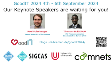 The GoodIT Keynote speakers are Paul Spiesberger and Thomas BASIKOLO