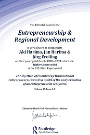 2021 Best Paper Award in der Kategorie "Highly Commented"