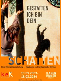 Gestatten ich bin dein Schatten - Flyer Mitmachausstellung