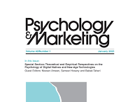 Psychologi und Marketing Zeigt den Text "Psychologi und Marketing"