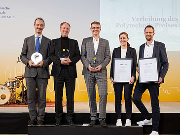 Die Gewinnerinnen und Gewinner der Polytechnik Preisverleihung 2022