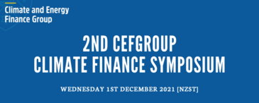 2nd CEFGroup Climate Finance Symposium an der Otago Business School