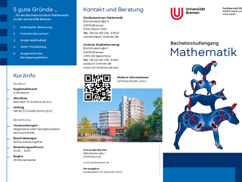 FB 3: Bachelorstudiengänge Mathematik & Industriemathematik ...