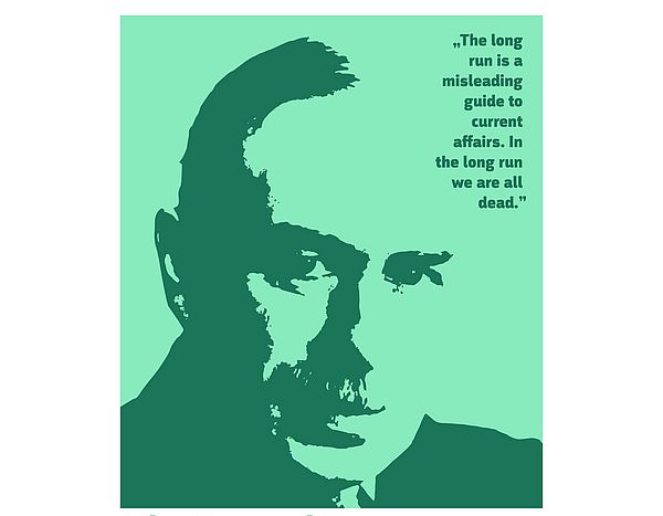 [Translate to English:] Picture from John Maynard Keynes