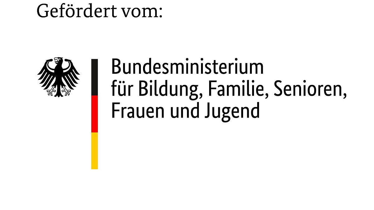 gefördert vom Bundesministerium für Bildung, Familie, Senioren, Frauen und Jugend