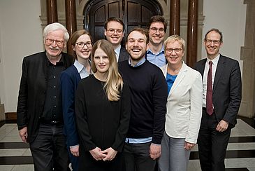 Preisträger des Bremer Studienpreises 2018.