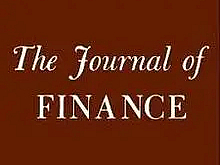 The Journal of Finance Text: Journal of Finance