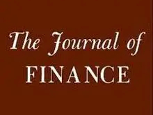 Text: Journal of Finance