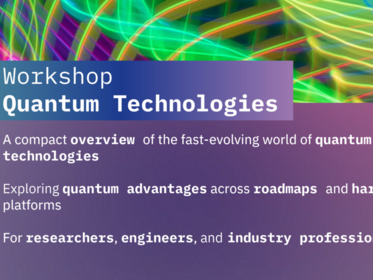 Plakat mit Informationen zum Workshop