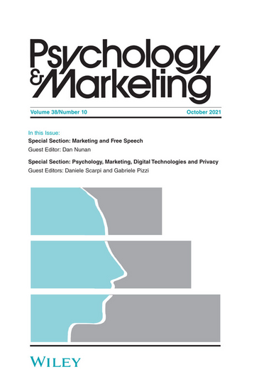 Zeigt das Psychology and Marketing Cover