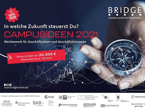 For startups: CAMPUSiDEEN 2021 competition starts