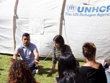 “ Leaving no one behind " is an ongoing project funded by the Spanish Agency for International Development (AECID) and carried out by the UNHCR Spanish Committee.