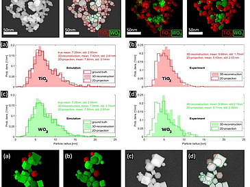 Characterization of structure and mixing in nanoparticle hetero-aggregates using convolutional neural networks: 3D-reconstruction versus 2D-projection article picture