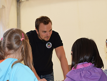 Ingmar bei Explore Science