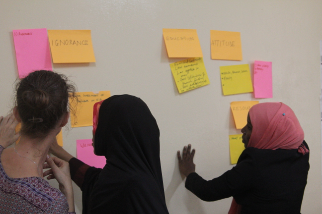 Abschlussworkshop Der Abschlussworkshop von MENTION, bei dem neue Arbeitspakete definiert werden.