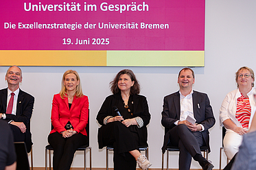 from left to right: Ralph Bruder, Jutta Günther, Irene Strebl, Michal Kucera, Frauke Meyer