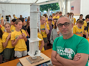 Rainer Malaka as juror at the student competitions