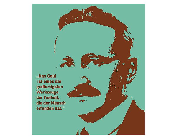 Picture from Friedrich August von Hayek