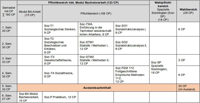 Studienverlaufsplan Mit Auslandsaufenthalt Im BA Und MA - Universität ...